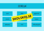 Upptäck  adjektiv - Presentation - Frågor