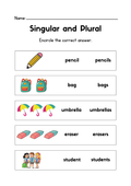 Engelska - Singular and plural