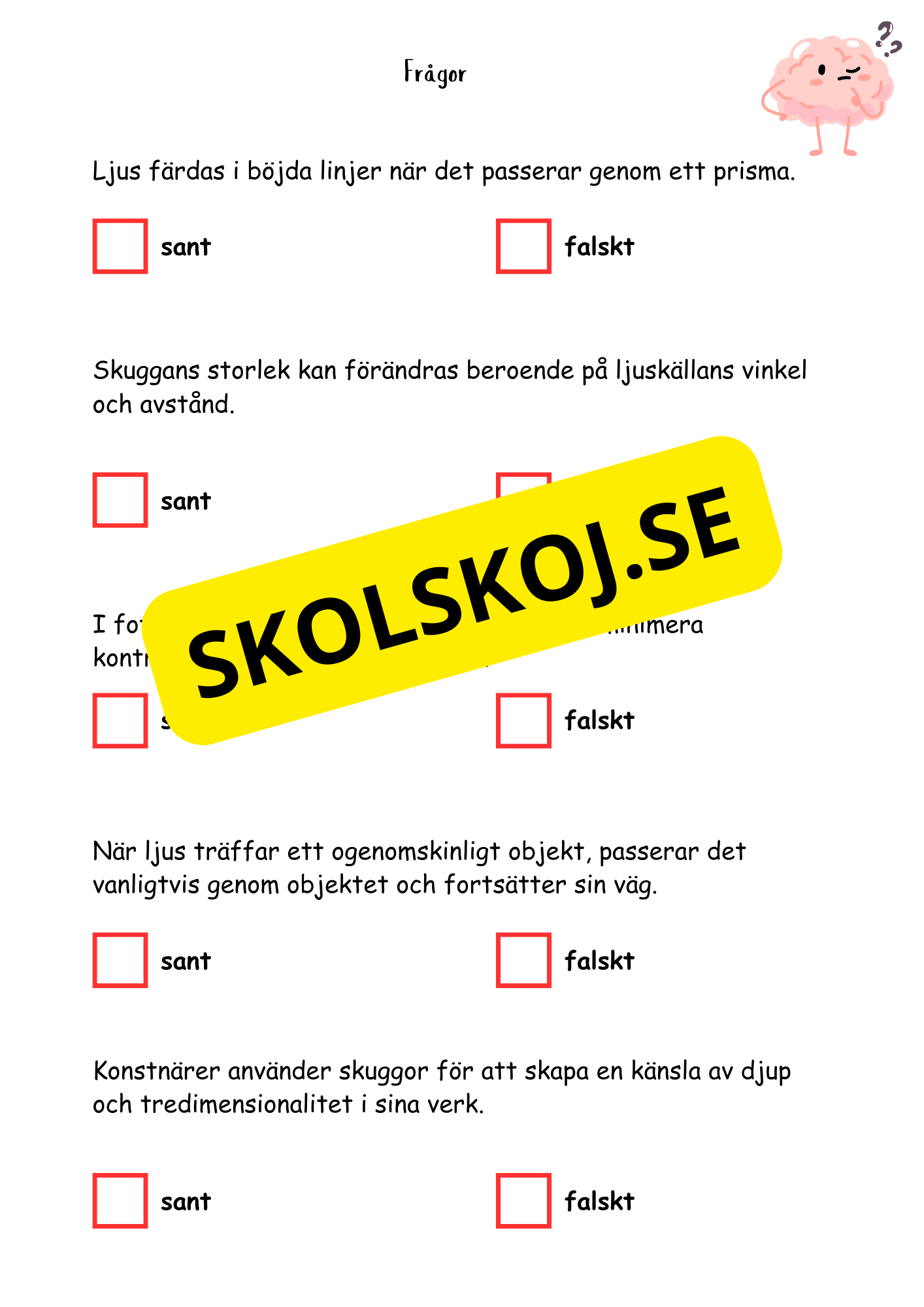 Ljusets magi årskurs 4 - 6