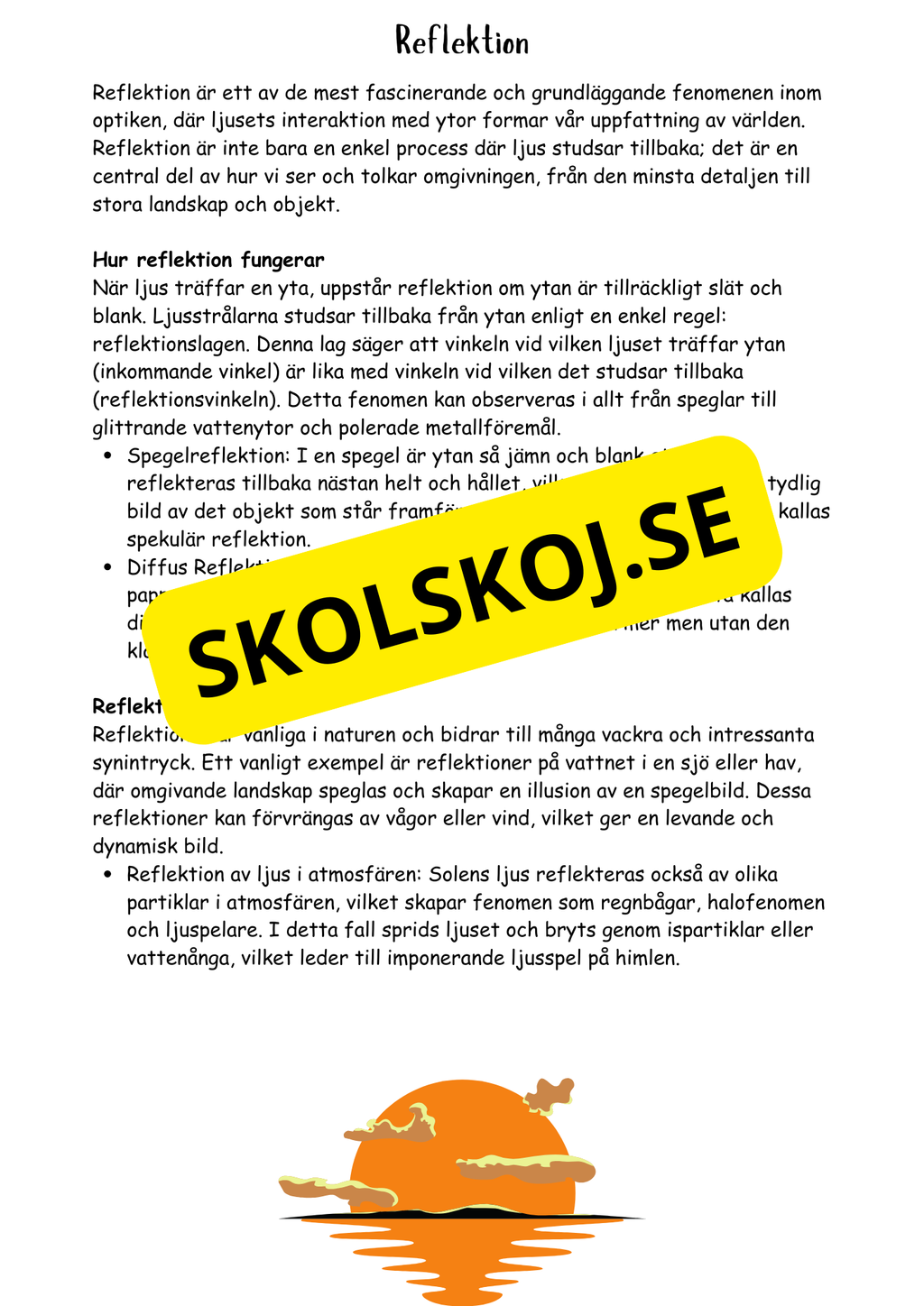 Ljusets magi årskurs 4 - 6