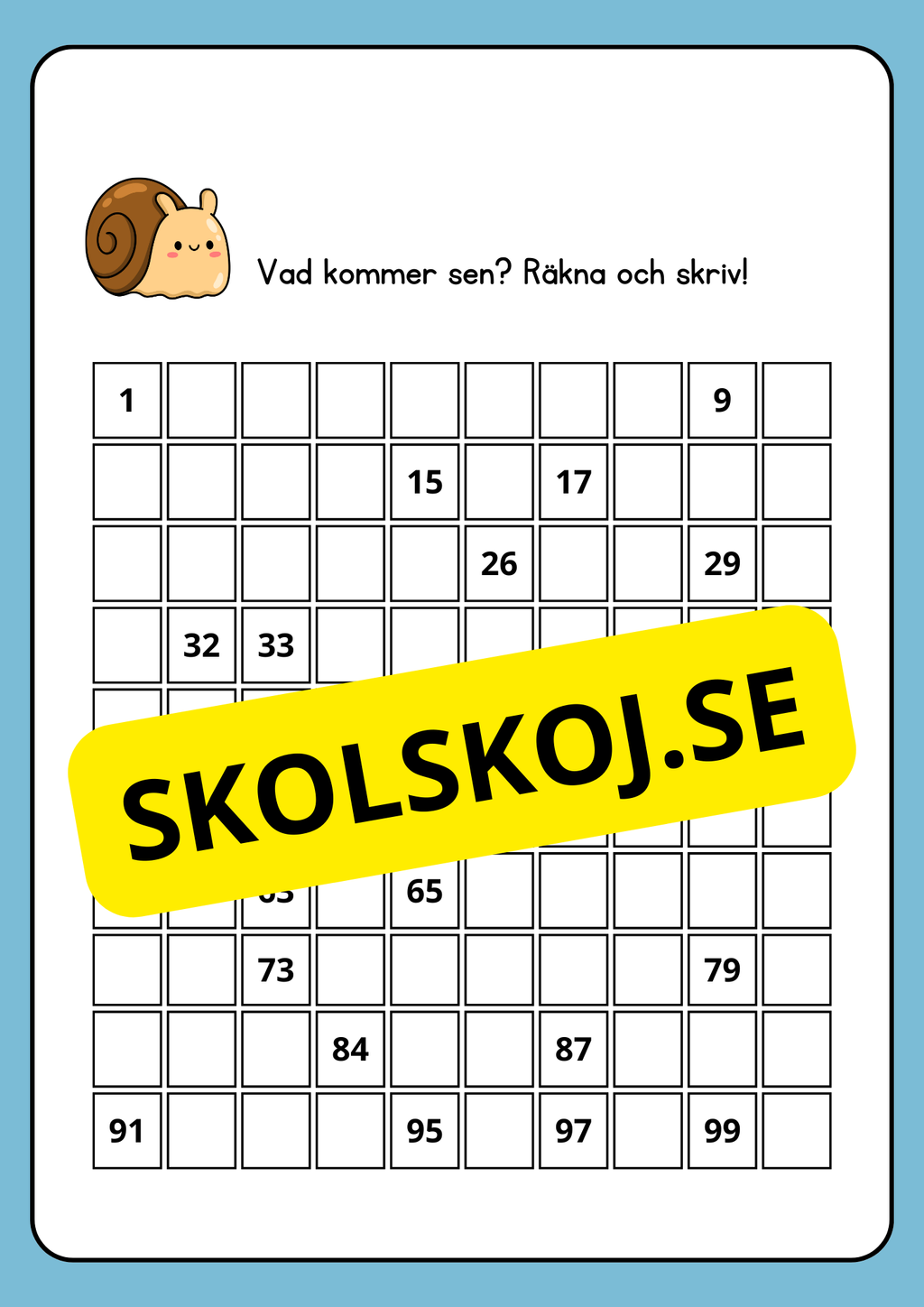 Jag lär mig räkna - Häfte