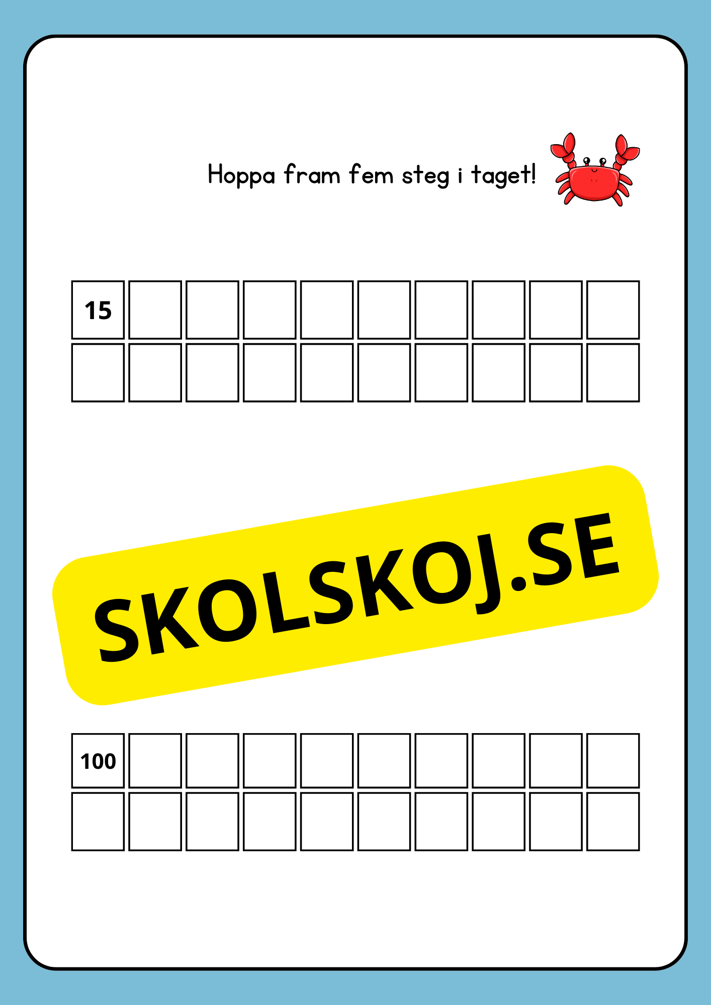 Jag lär mig räkna - Häfte