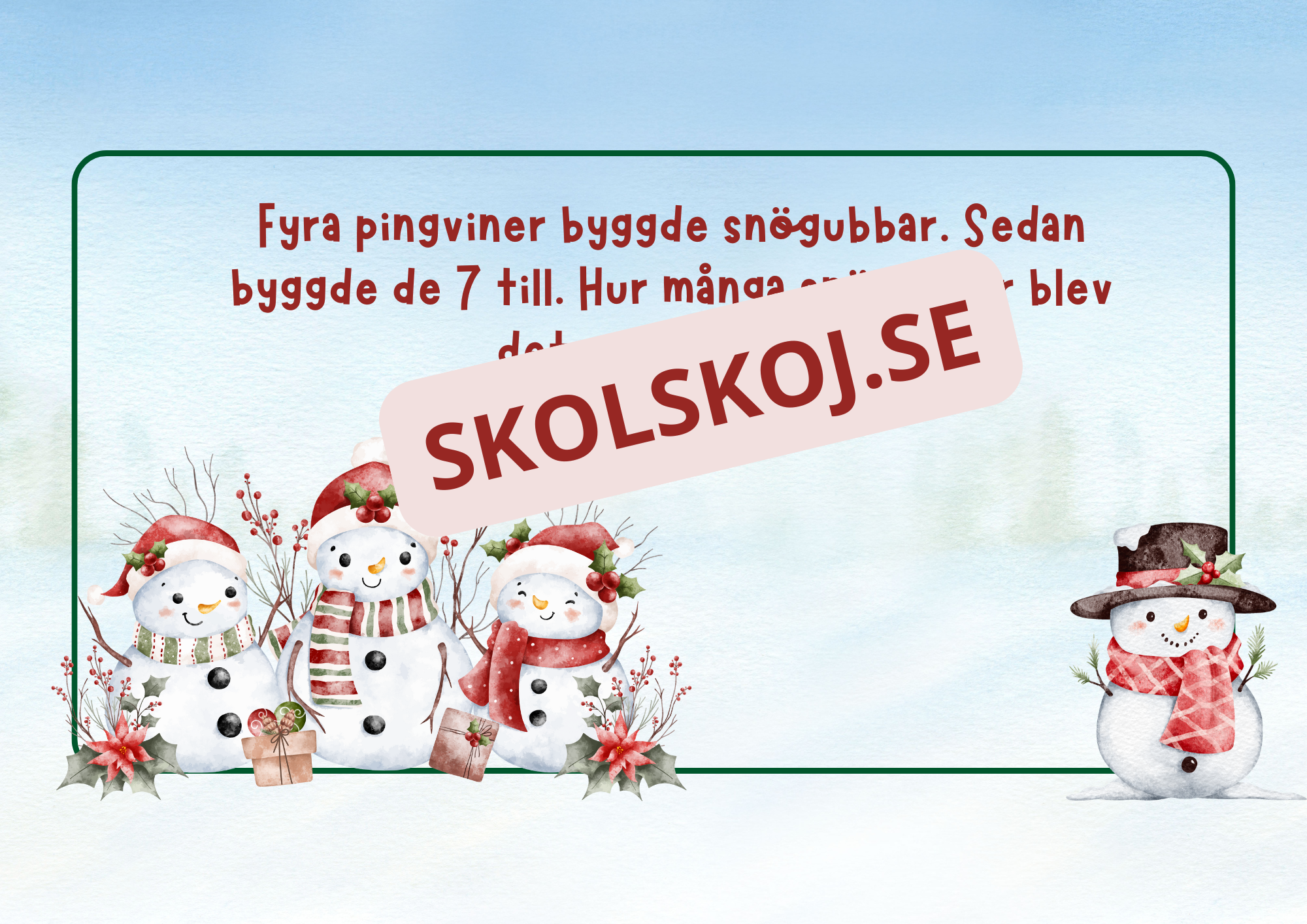 Matte - Vänner i snön