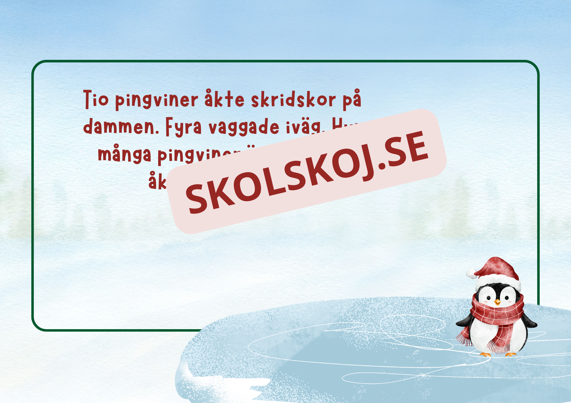 Matte - Vänner i snön