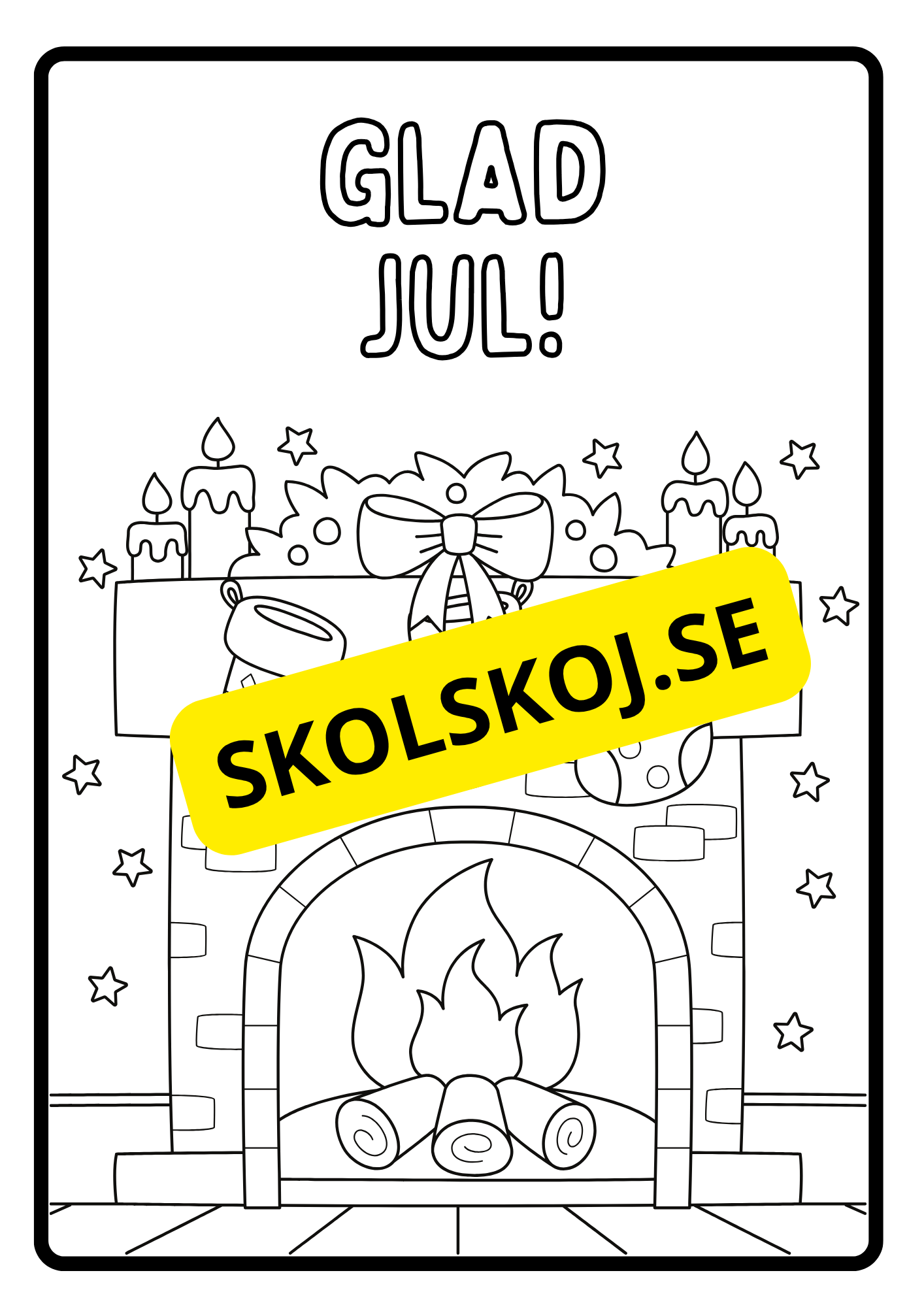 Julens - Roliga aktivitetsbok