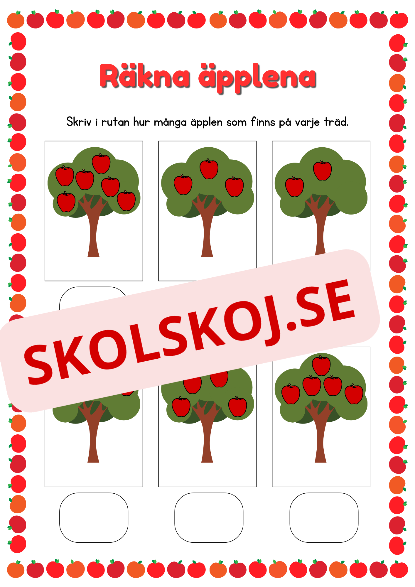Räkna och rita - Häfte