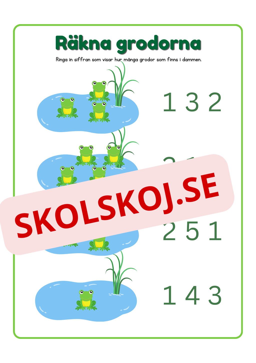 Räkna och rita - Häfte