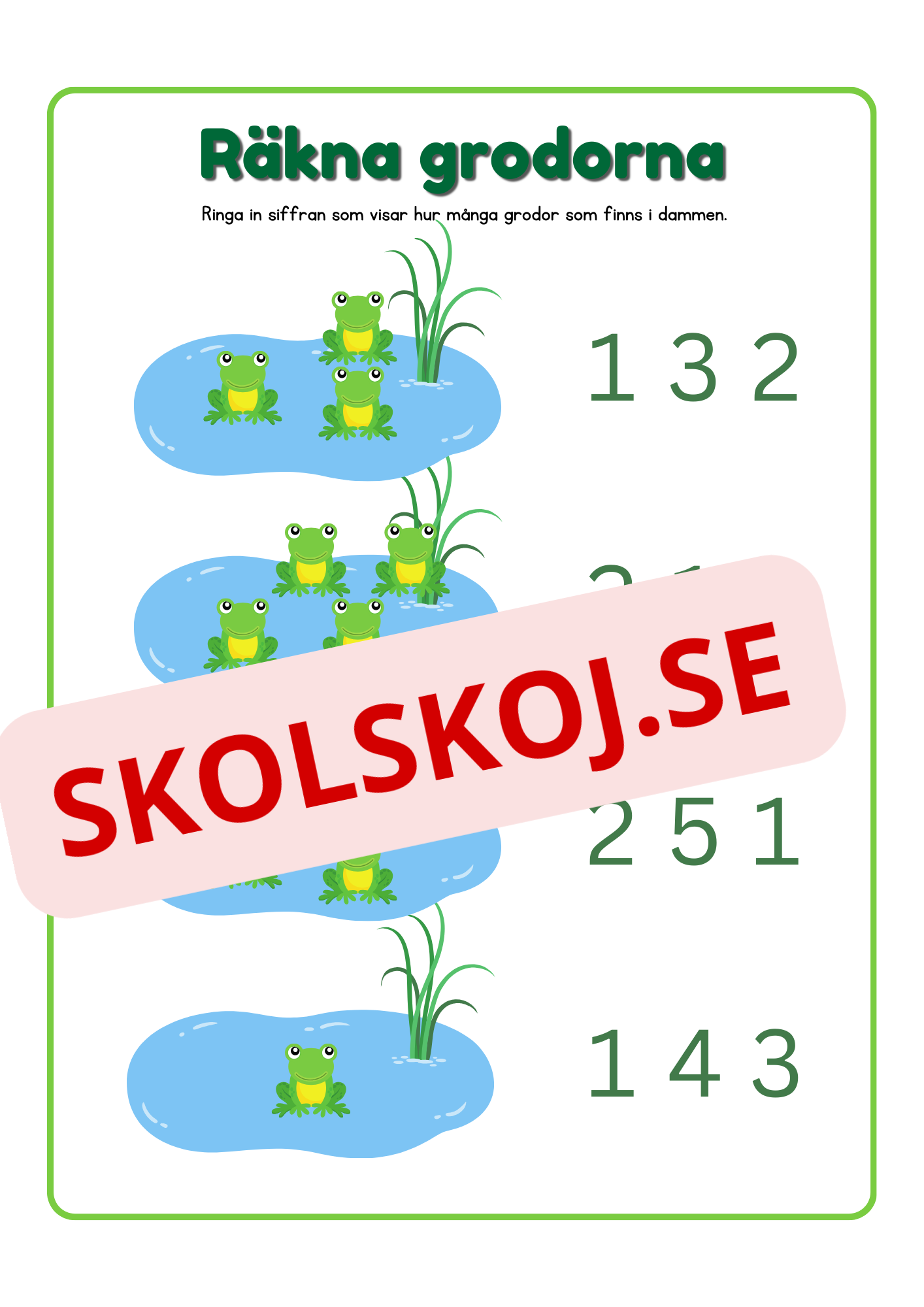 Räkna och rita - Häfte