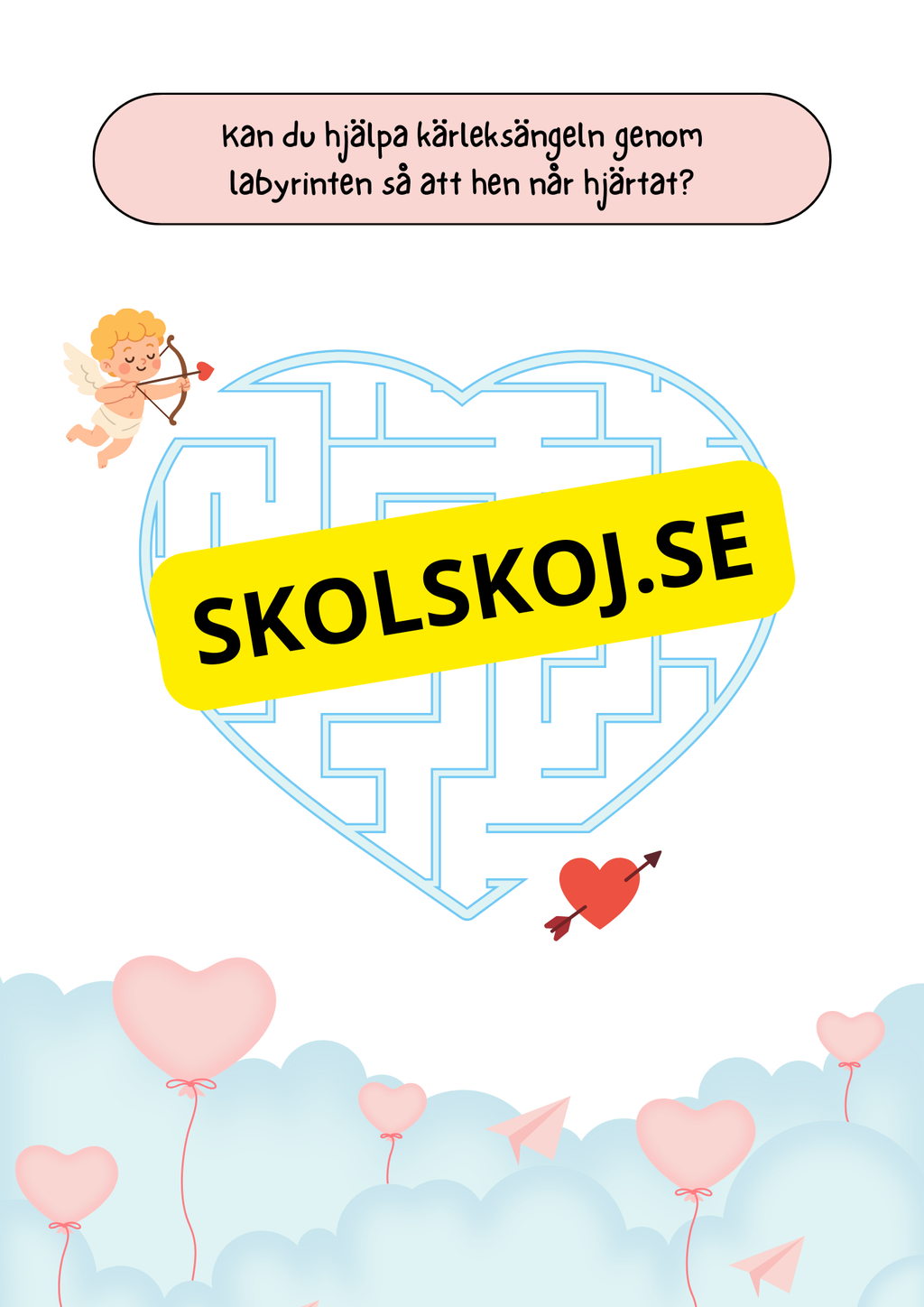 Alla hjärtans dag - Aktivitetsbok
