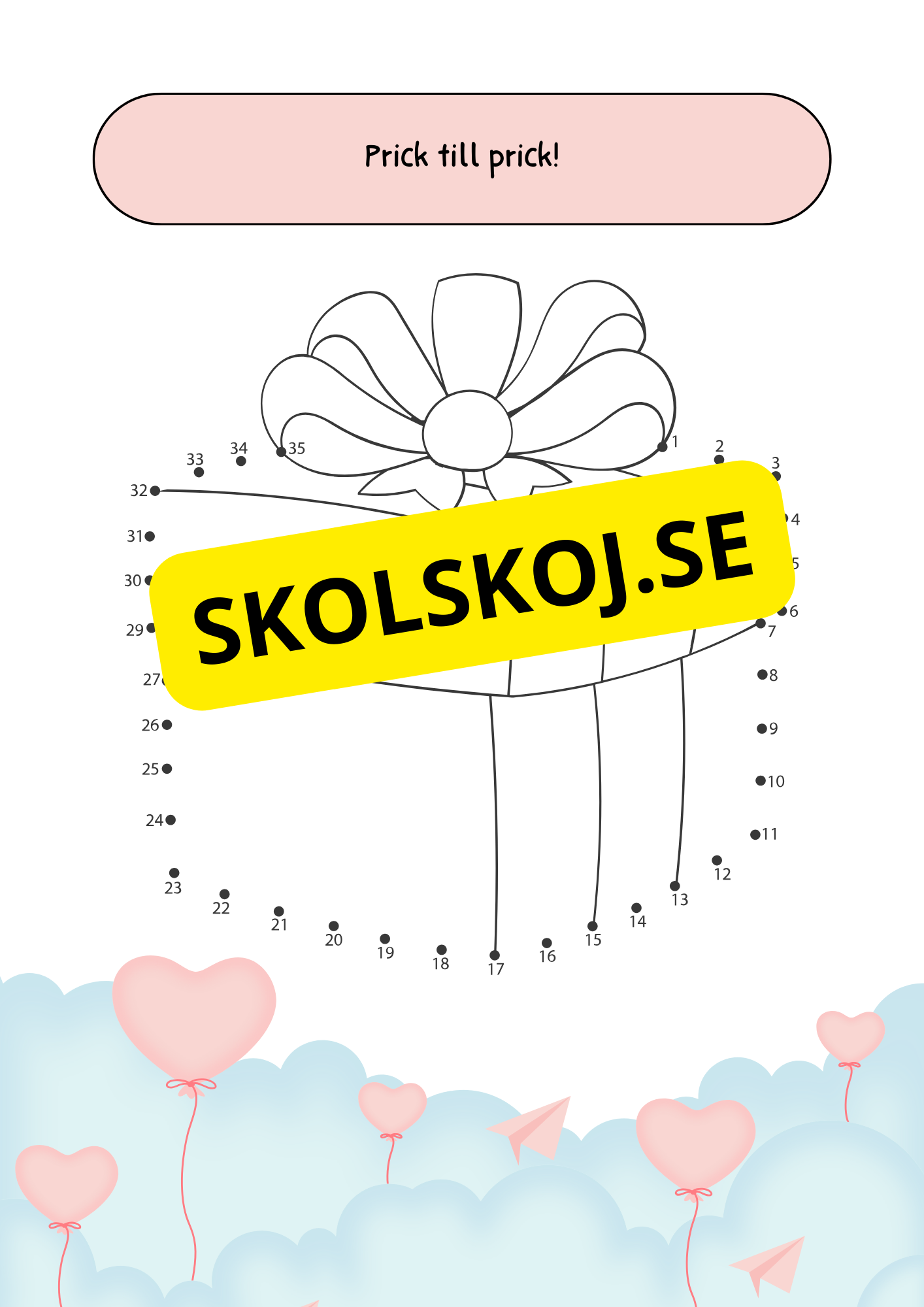 Alla hjärtans dag - Aktivitetsbok