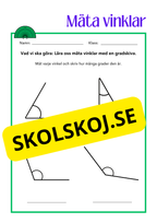 Mäta vinklar