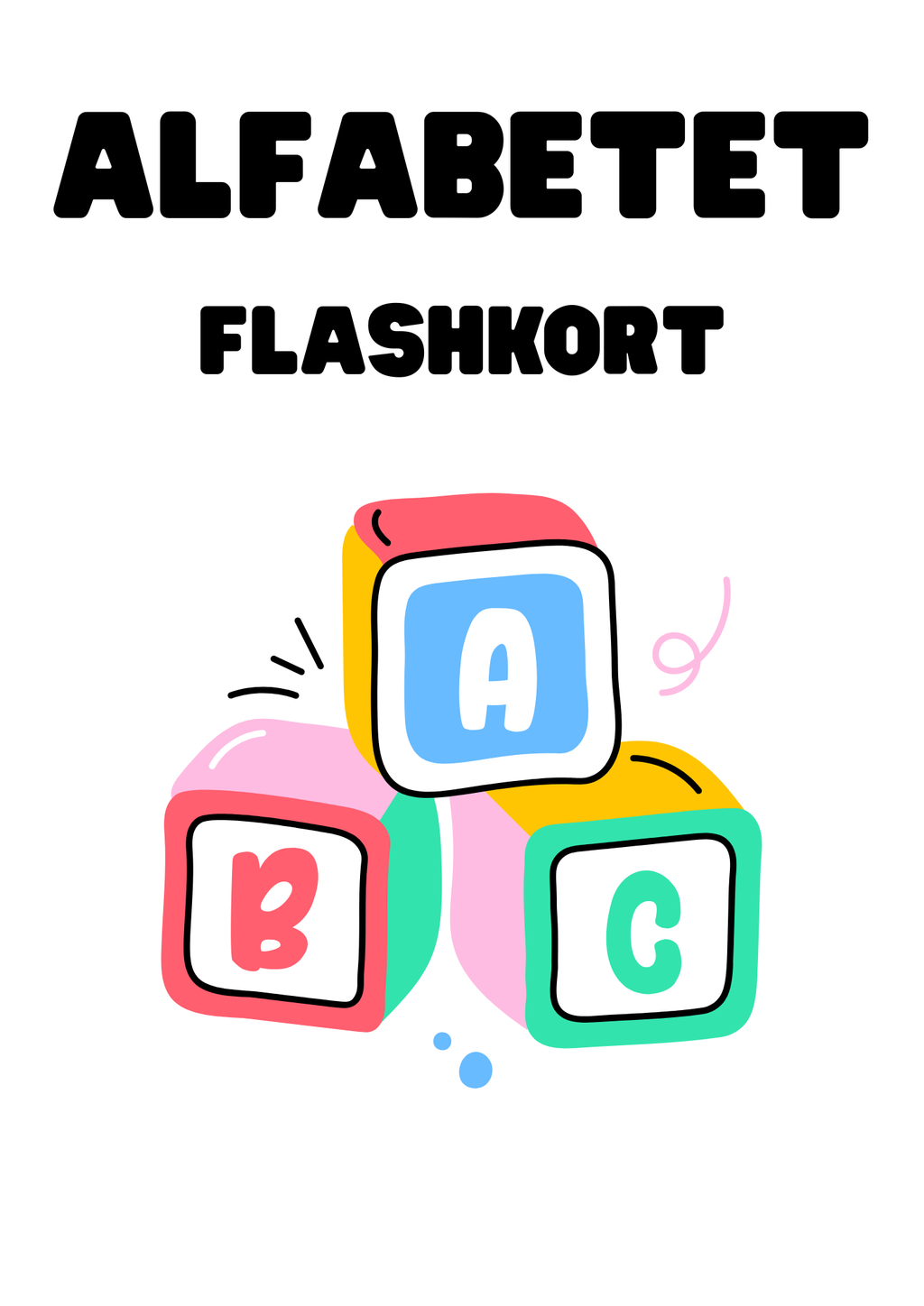 Alfabetet - Flashkort