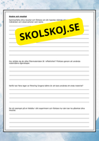 Undersökning Vattenrening - Experiment