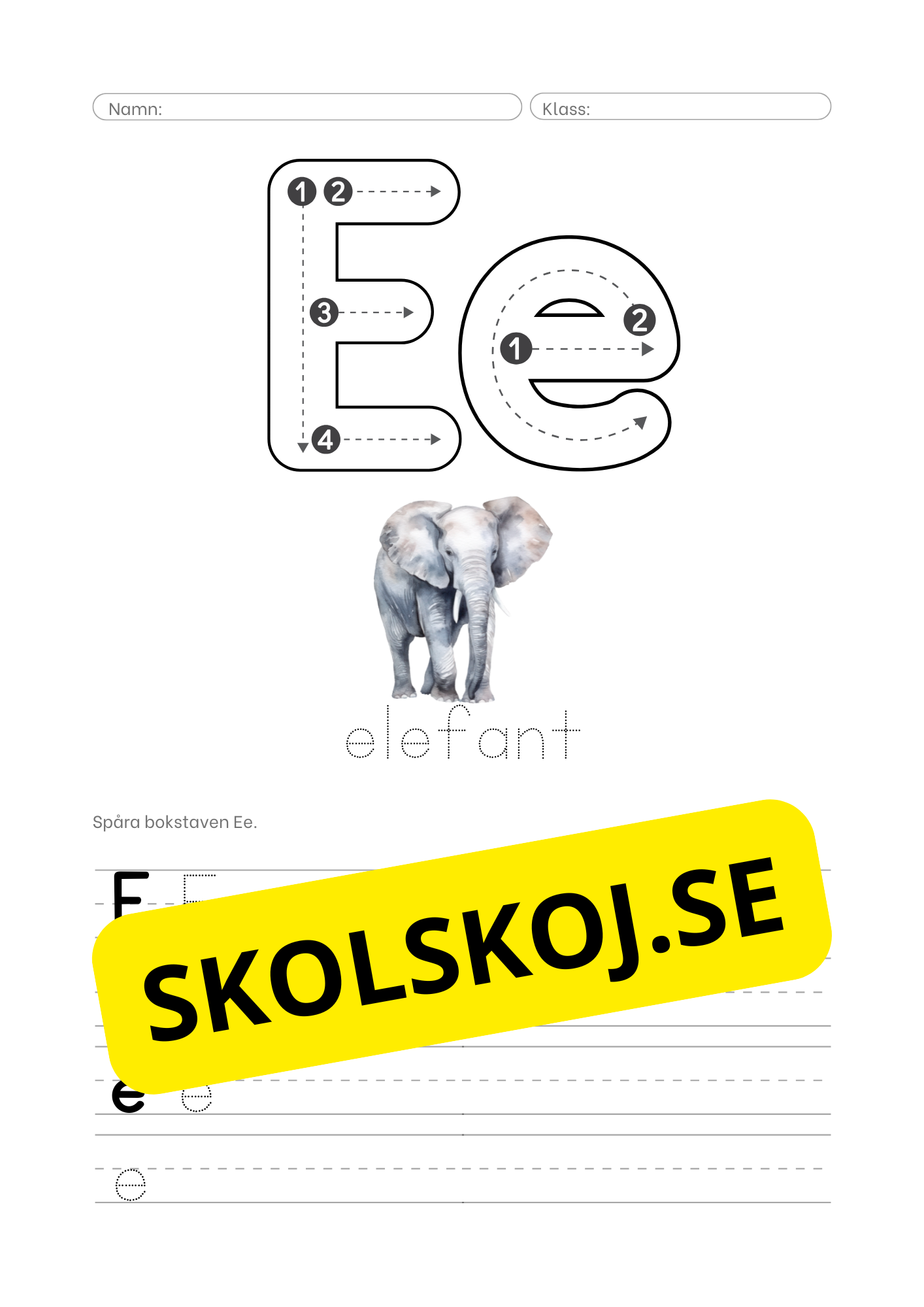 Alfabetet – Jag upptäcker bokstäverna