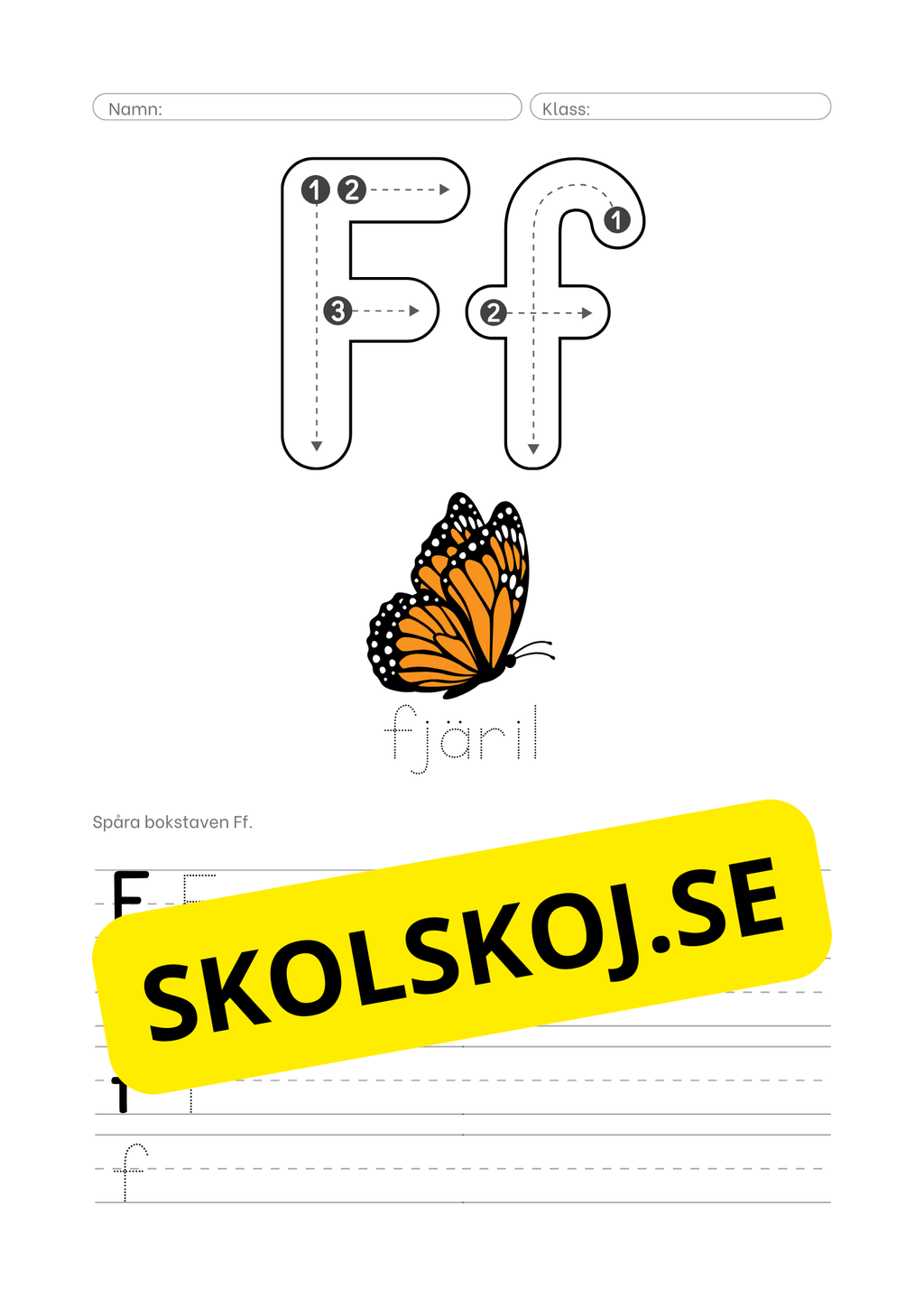 Alfabetet – Jag upptäcker bokstäverna