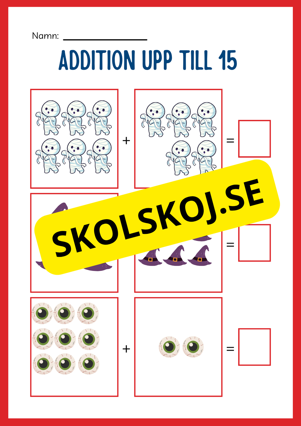 Stort paket - Addition 0 - 20