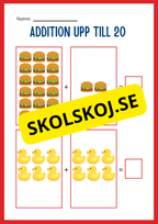 Stort paket - Addition 0 - 20