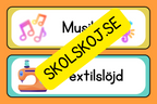 Schemaskyltar