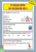 Vi tränar inför NP i matematik del 2 - Åk 5–anpassad