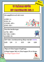 Vi tränar inför NP i matematik del 2 - Åk 5–anpassad