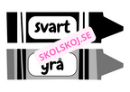 Skyltar - Färger - A4