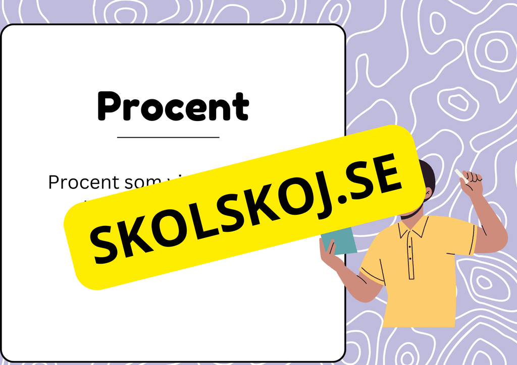 Procent - Presentation och frågor