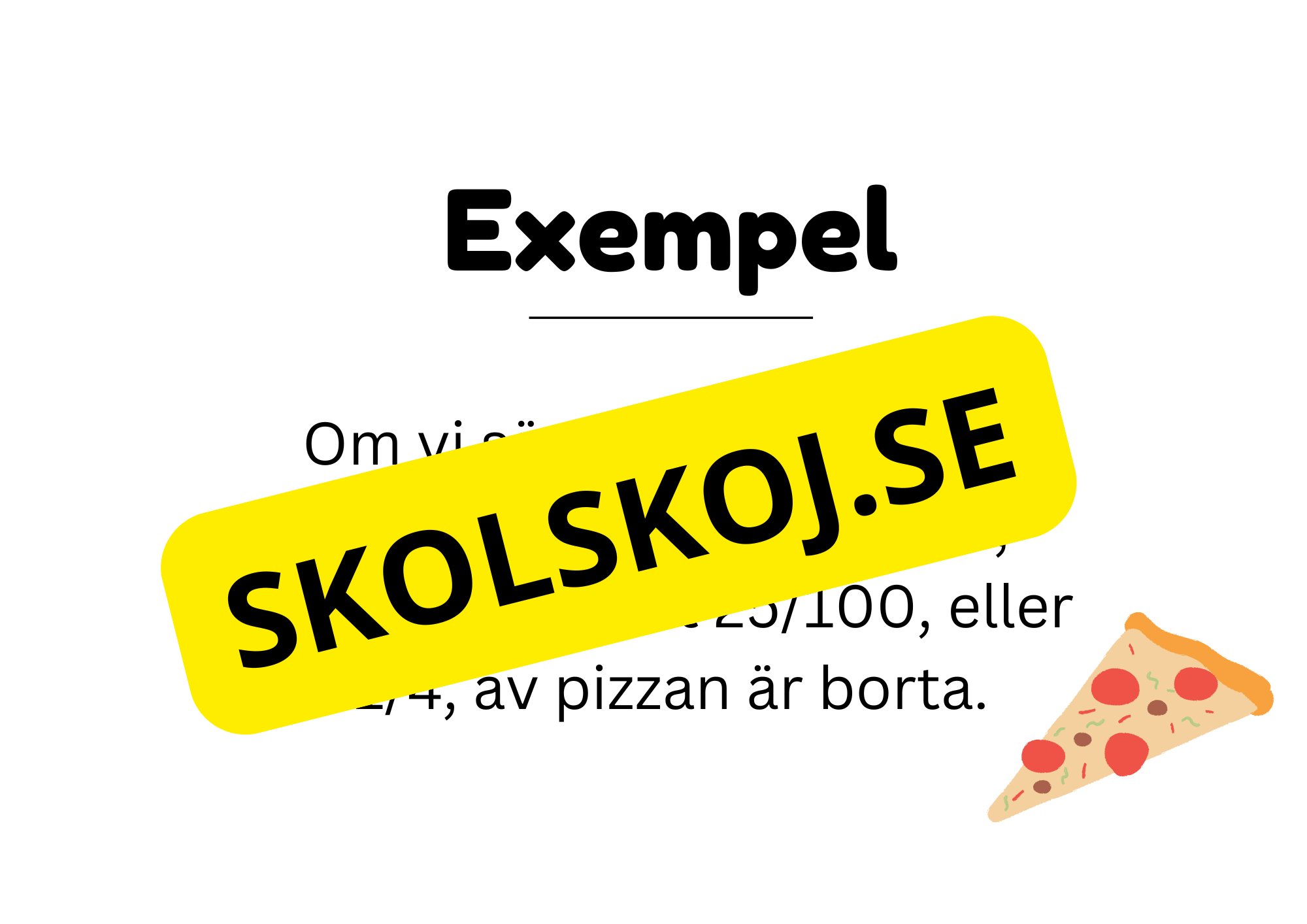 Procent - Presentation och frågor