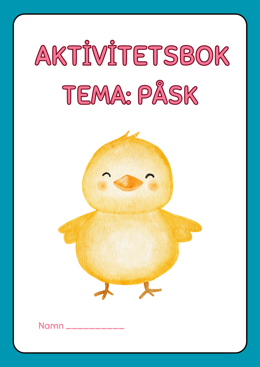 Aktivitetsbok - Tema: Påsk