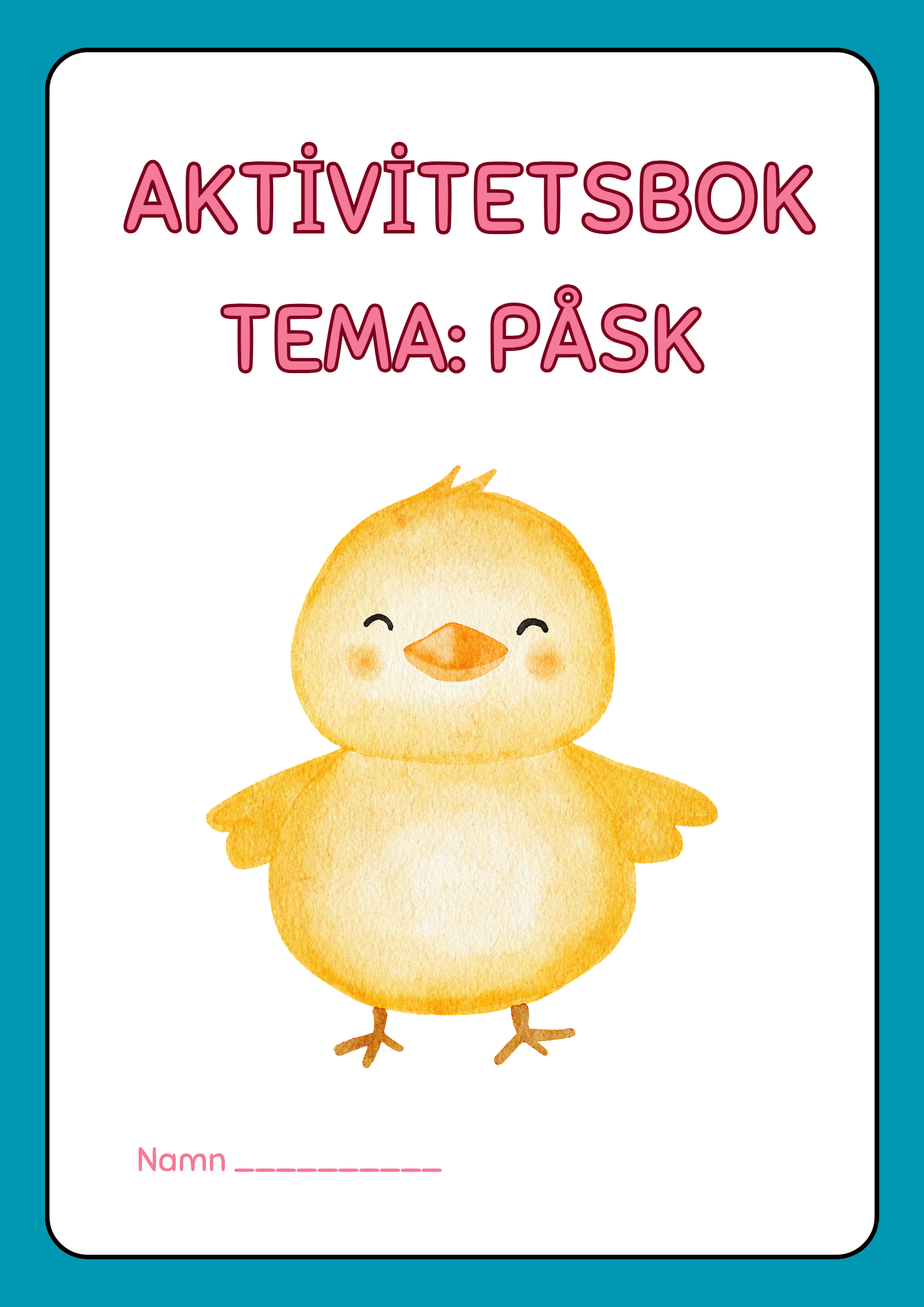 Aktivitetsbok - Tema: Påsk