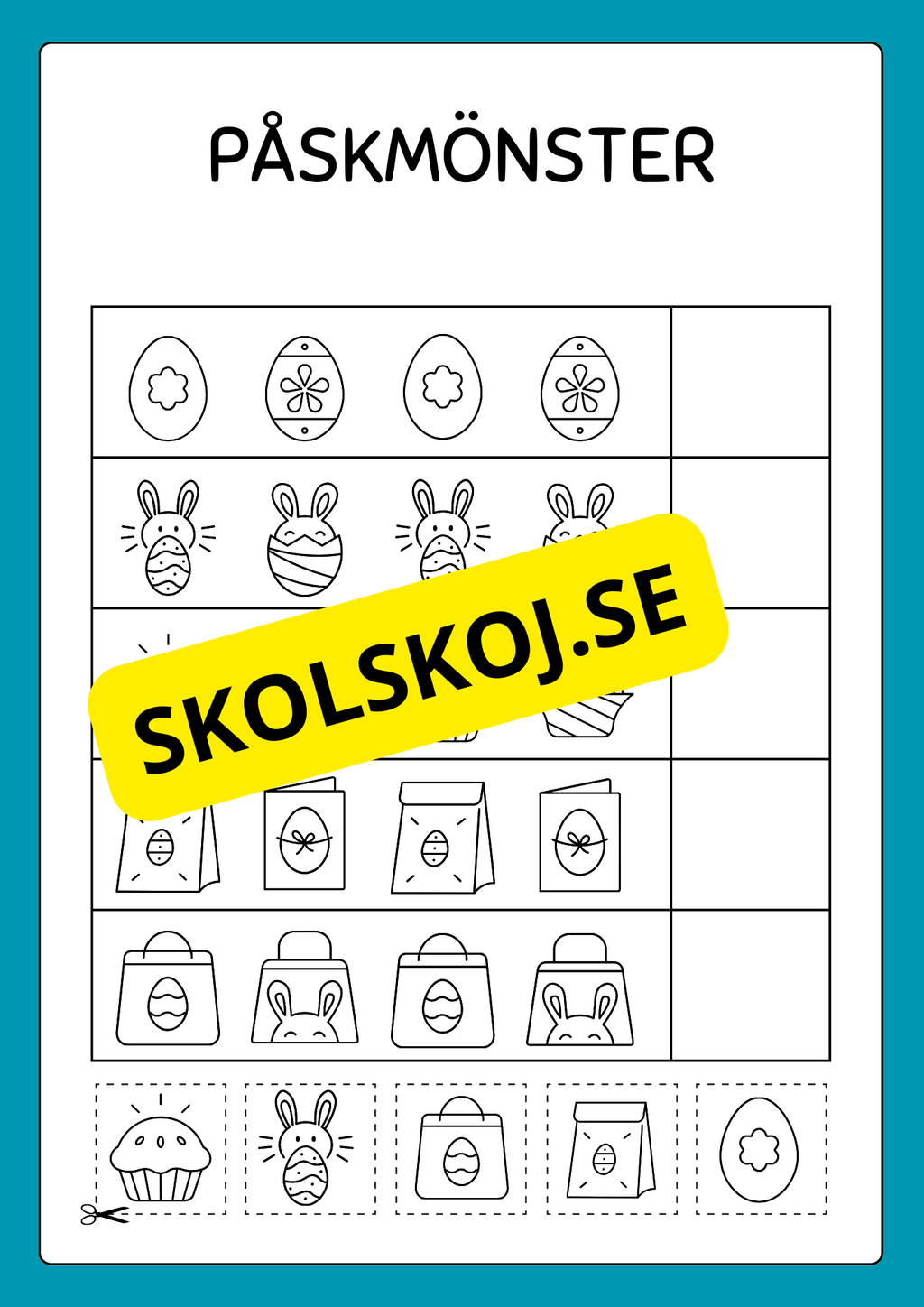 Aktivitetsbok - Tema: Påsk