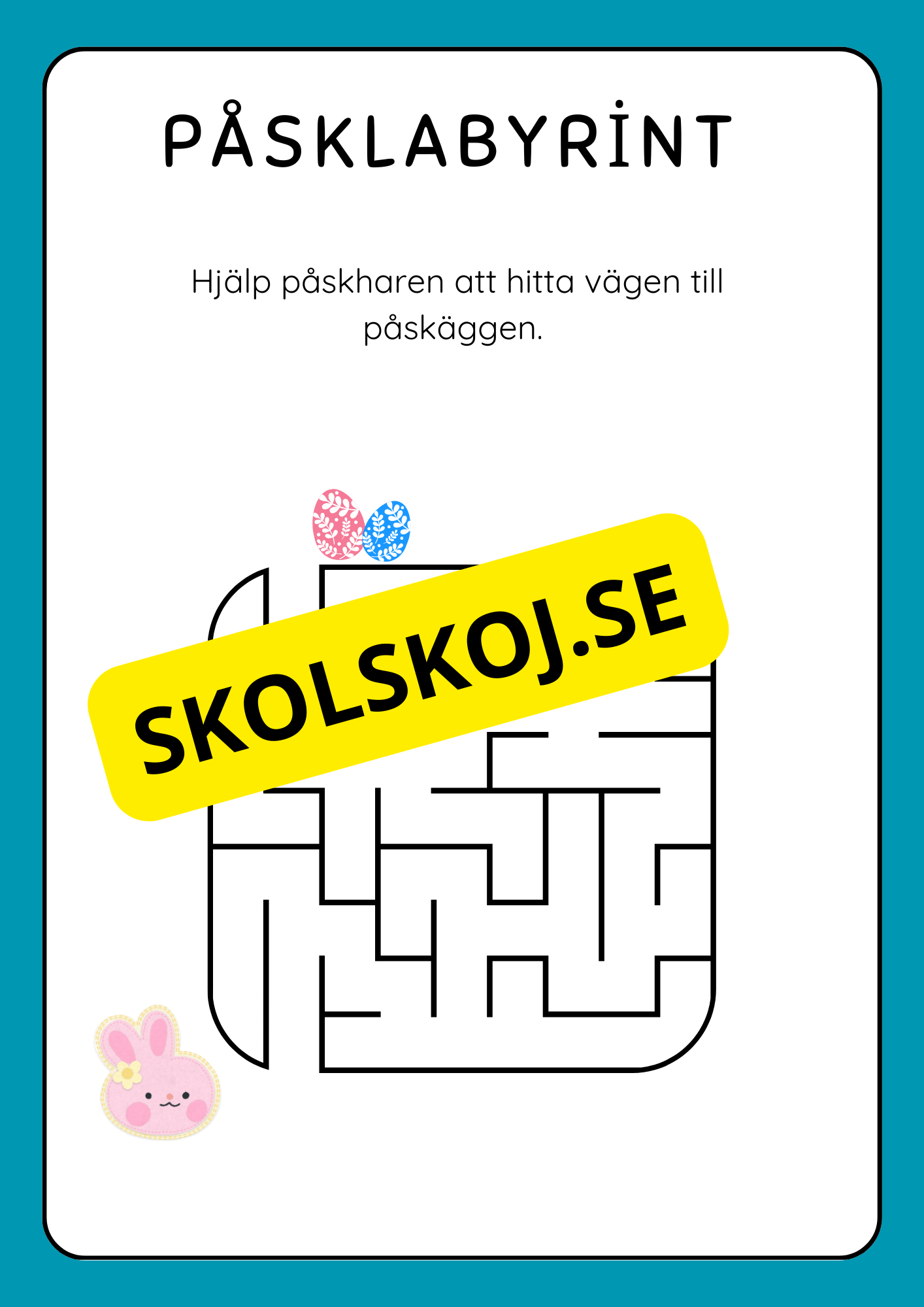 Aktivitetsbok - Tema: Påsk