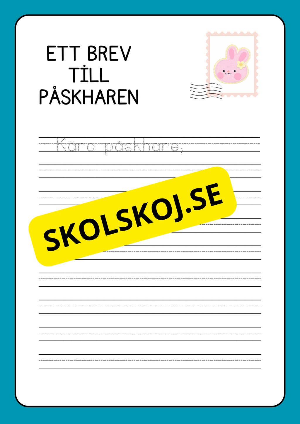 Aktivitetsbok - Tema: Påsk
