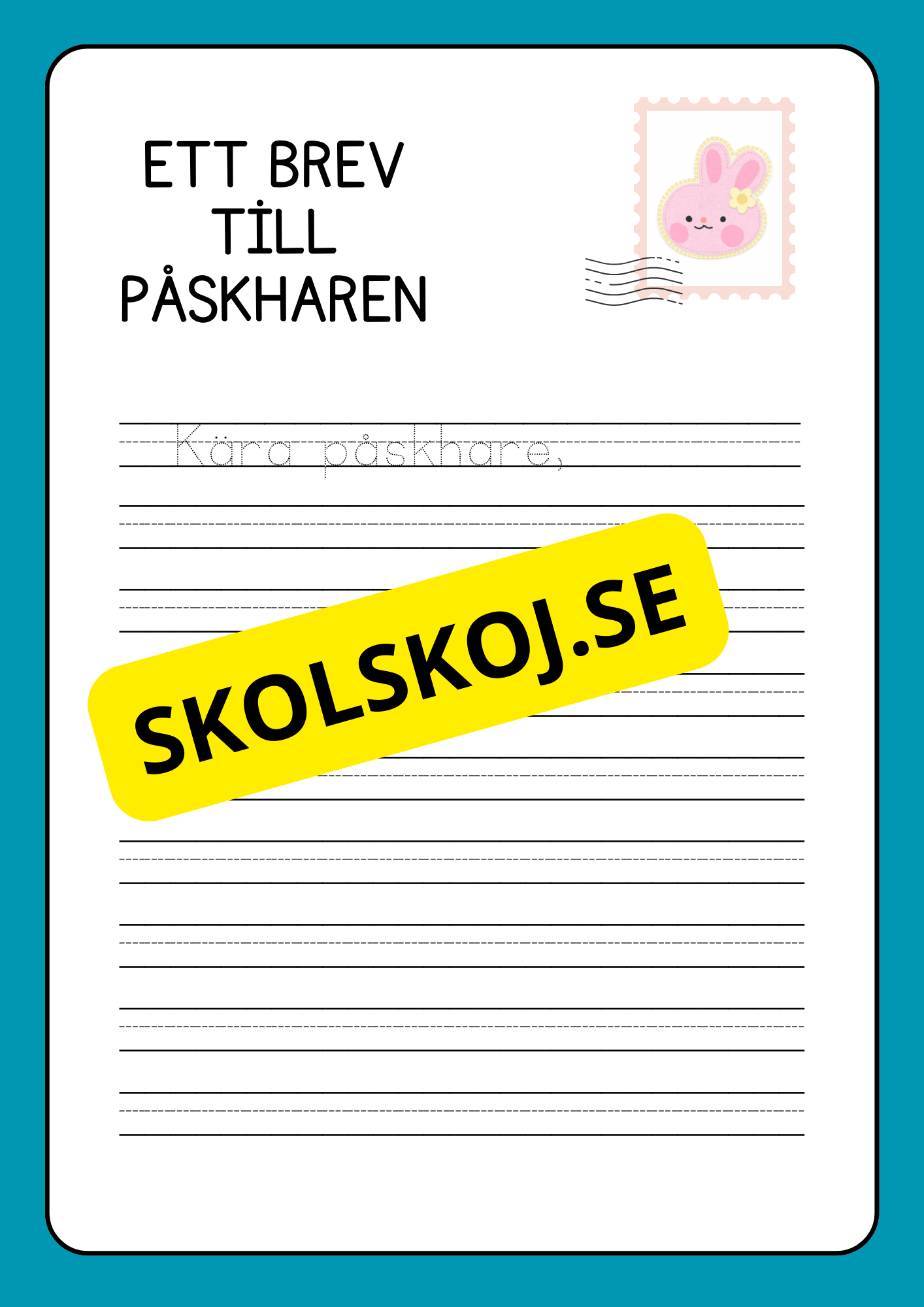Aktivitetsbok - Tema: Påsk