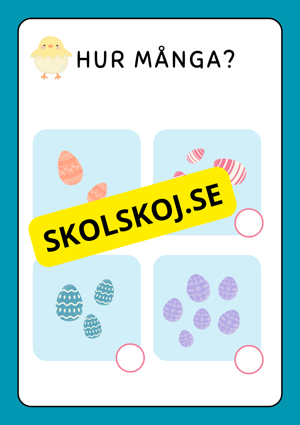 Aktivitetsbok - Tema: Påsk
