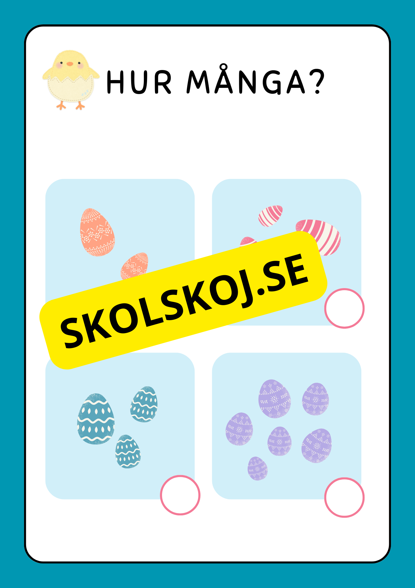 Aktivitetsbok - Tema: Påsk