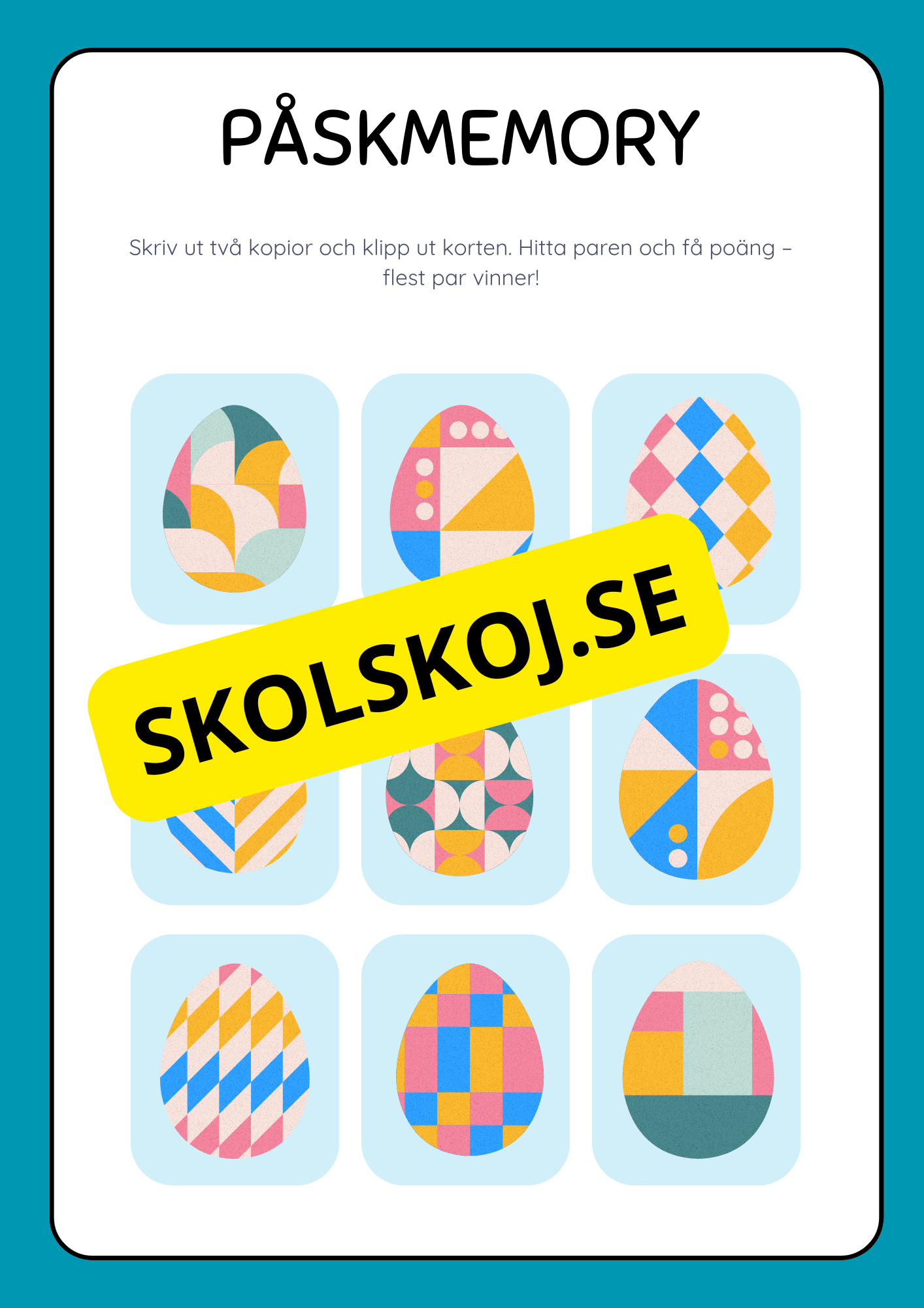 Aktivitetsbok - Tema: Påsk