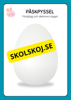 Aktivitetsbok - Tema: Påsk