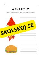 Adjektiv - Häfte