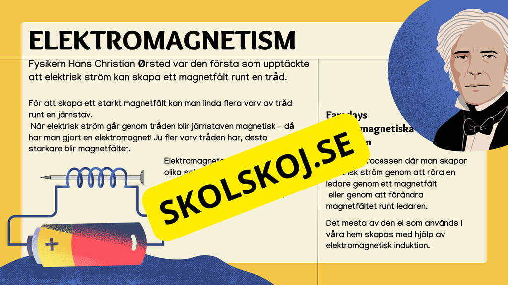 Elektricitet och magnetism - Häfte + frågor - Årskurs 4 - 6