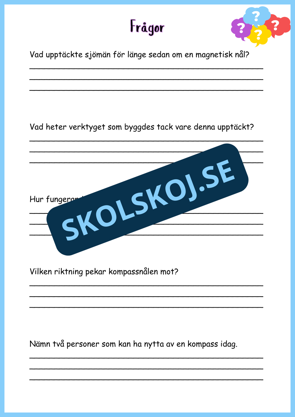 Allt om magnetism - Årskurs 4 - 6
