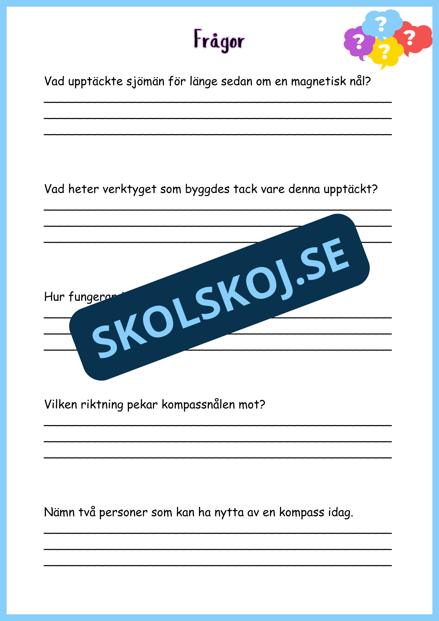Allt om magnetism - Årskurs 4 - 6