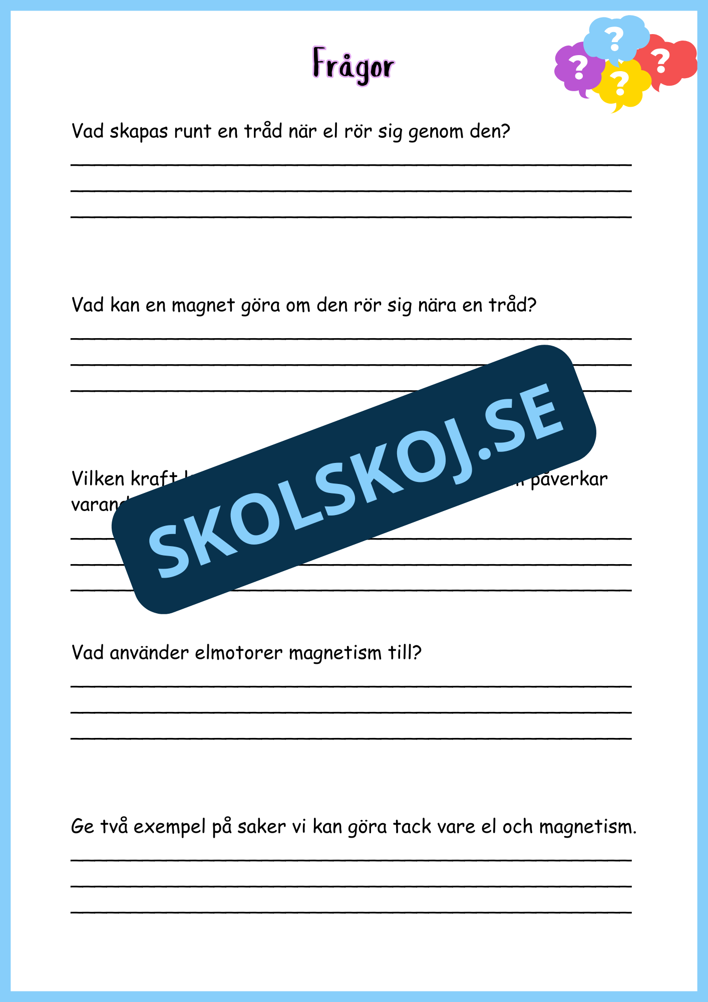 Allt om magnetism - Årskurs 4 - 6