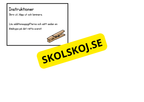 Additionskort och klädnypor