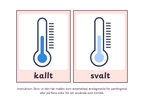 Väderkort med illustrationer - A5 format
