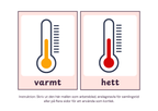 Väderkort med illustrationer - A5 format