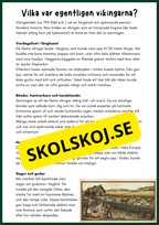 Vikingarnas värld - Årskurs 4 - 6