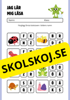 Jag lär mig läsa - Häfte