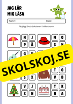 Jag lär mig läsa - Häfte