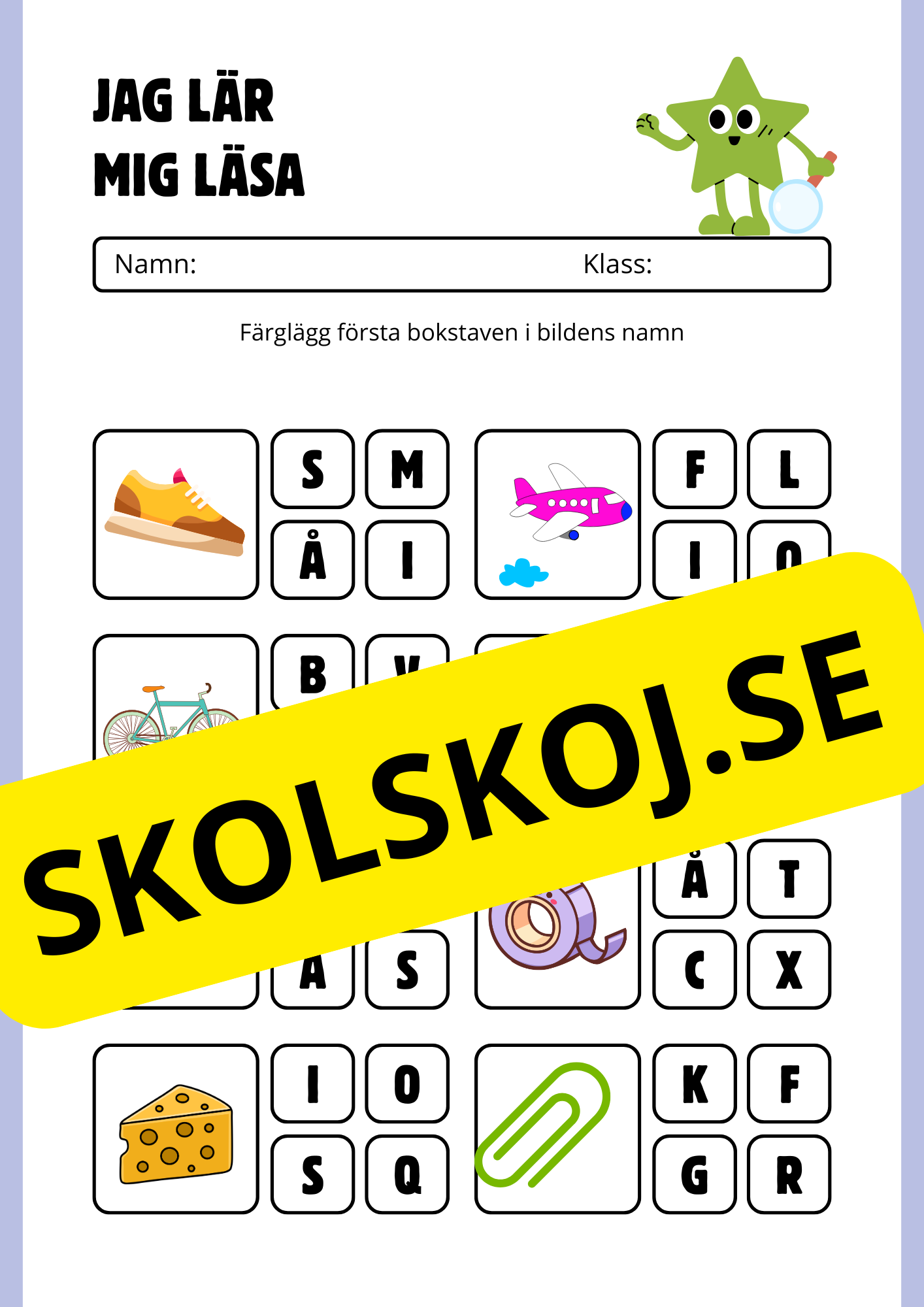 Jag lär mig läsa - Häfte