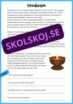 Religioner i världen - Årskurs 4 - 6